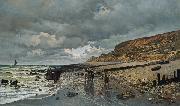 La Pointe de la Heve at Low Tide, Claude Monet
